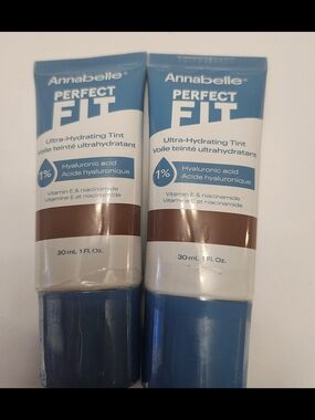 Annabelle Perfect Fit Ultra-Hydrating Tint — Deep Set Of 2 New